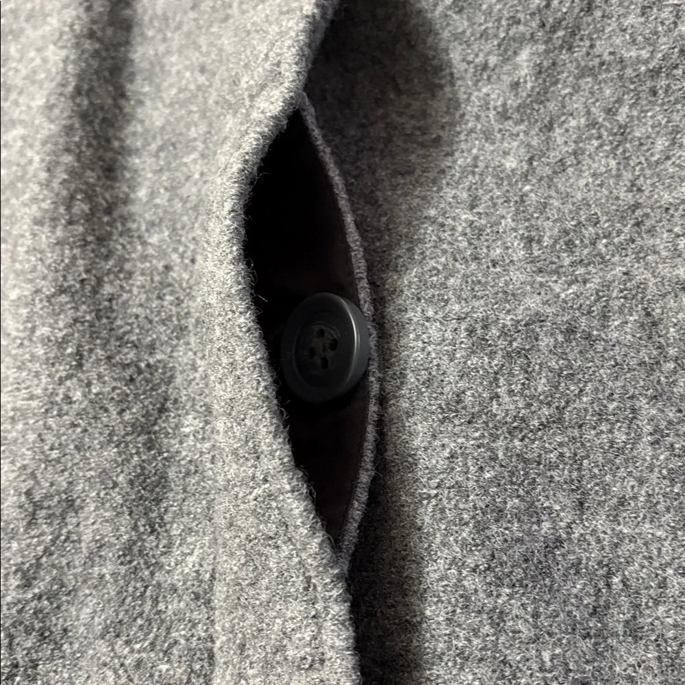 L.L. Bean Gray Bellandi Italian Wool Women's Coat - Picture 7 of 14